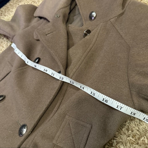 Tahari Mink Double Breasted Peacoat - Picture 11 of 16